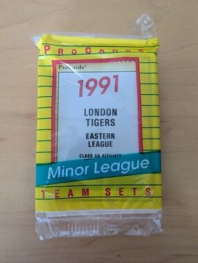 London Tigers Baseball Cards Team Card Sets 1991 & 1993 MLB Detroit ProCards
